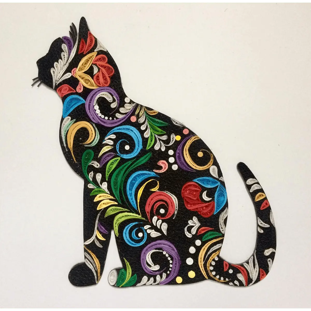 Colourful Cat 8×8