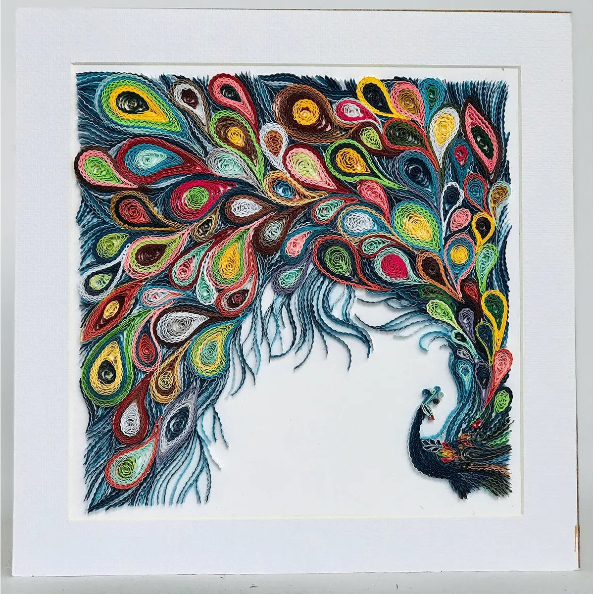 Peacock 12×12