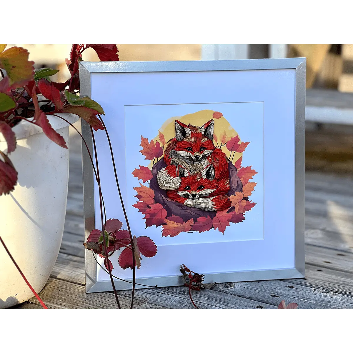 Red Foxes 8×8