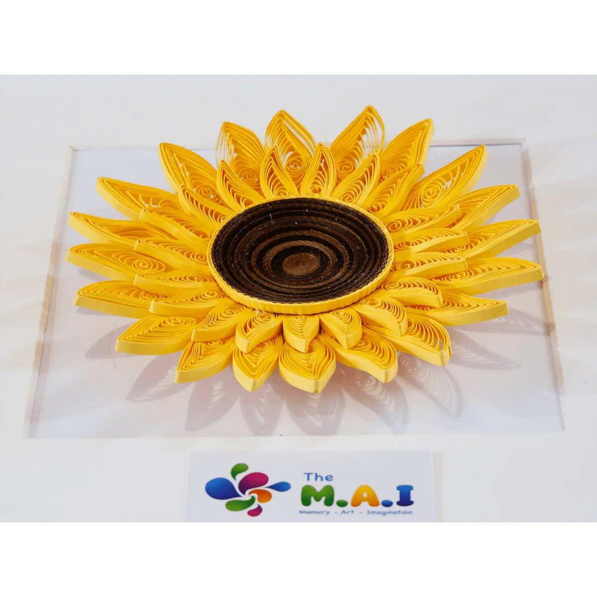 Sunflower 3D 5x5_White