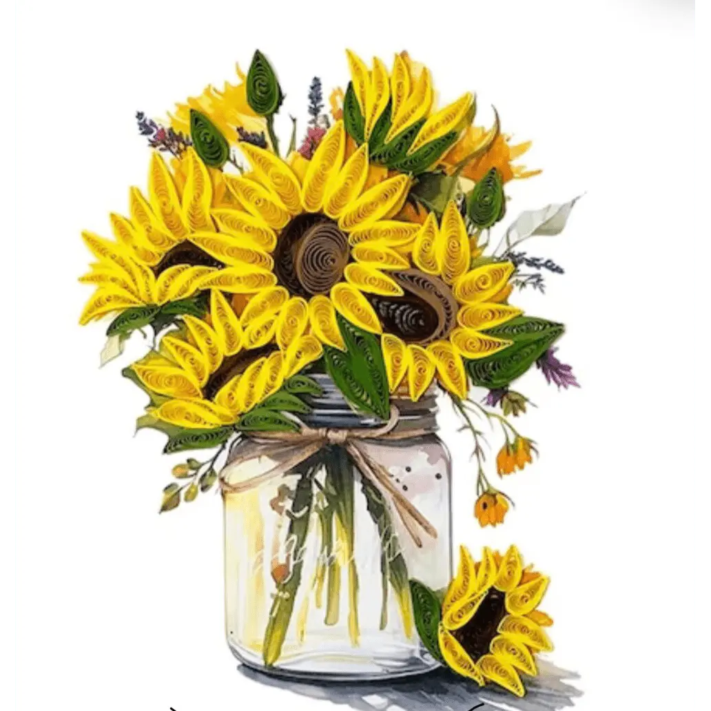 Sunflower 5×5