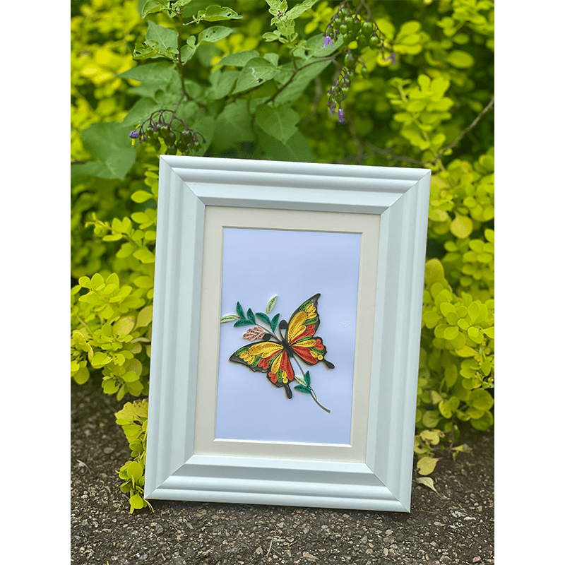 Orange Butterfly 4×6