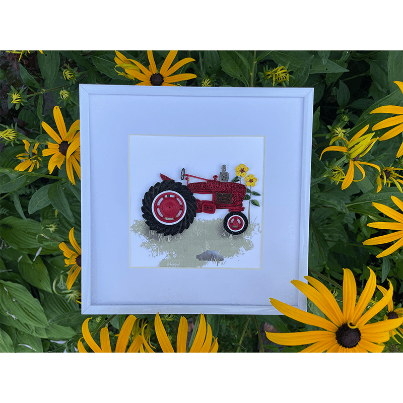 Tractor Red 5×5
